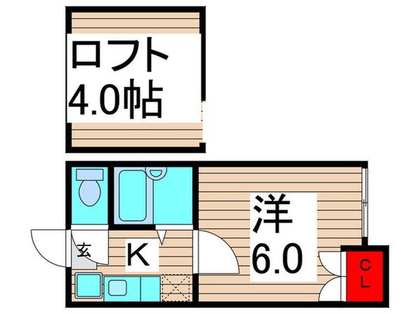 ト－ワフェリ－チェの物件間取画像